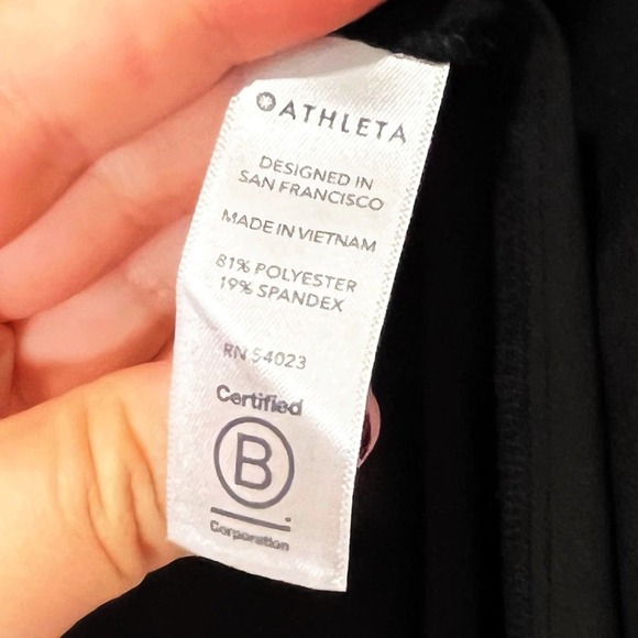Athleta Calistoga Wrap Dress Cover-Up XSP Lightweight Black - Picture 12 of 12